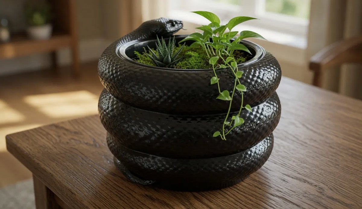 Snake Vase