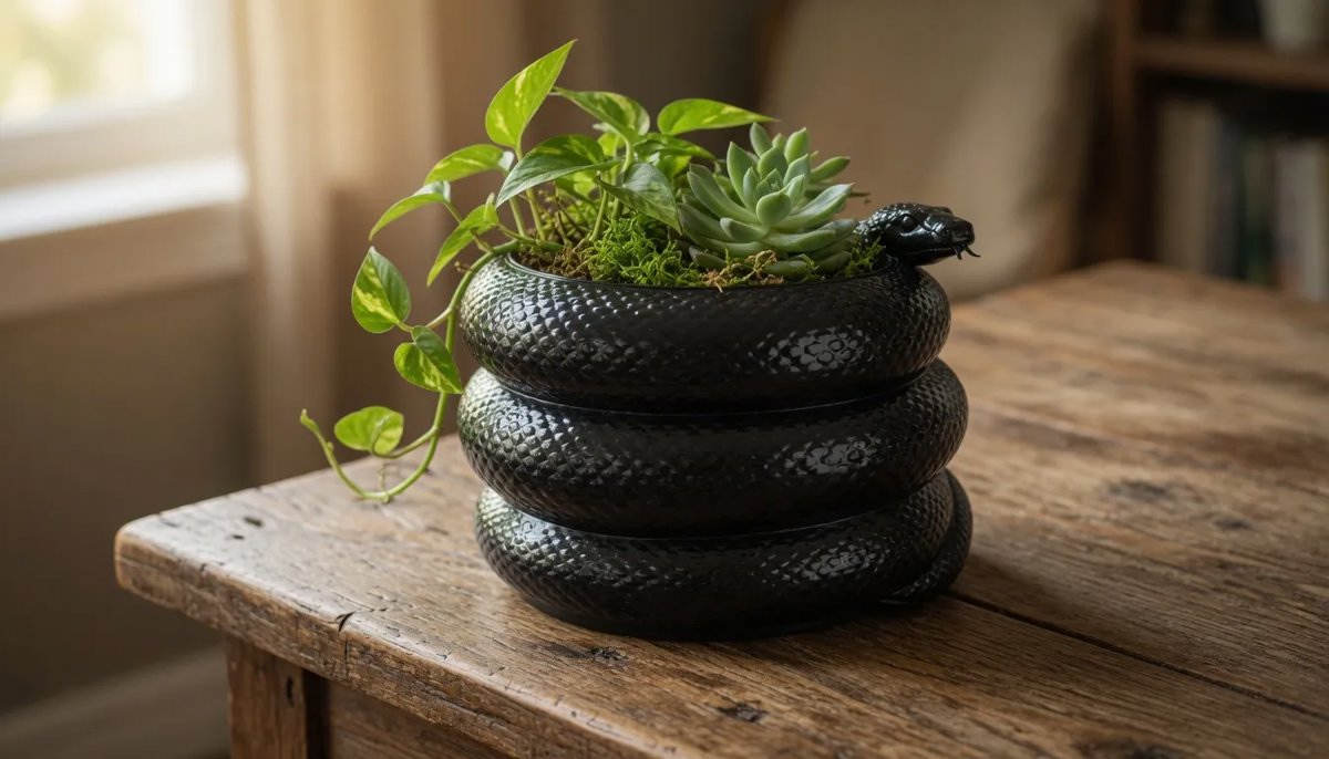 Snake Vase